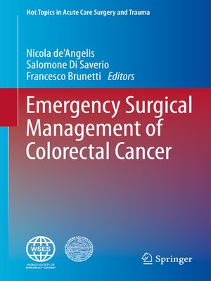 cover image of Emergency Surgical Management of Colorectal Cancer